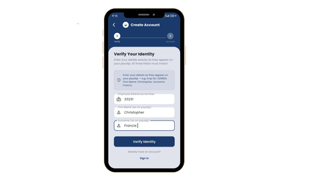 Enter Your Employee Number